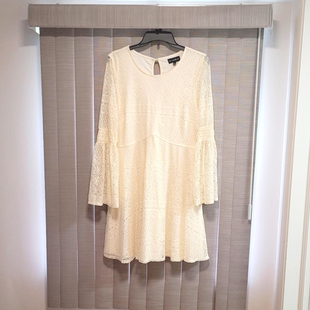 NWT/ MY MICHELLE LACE BOHEMIAN DRESS